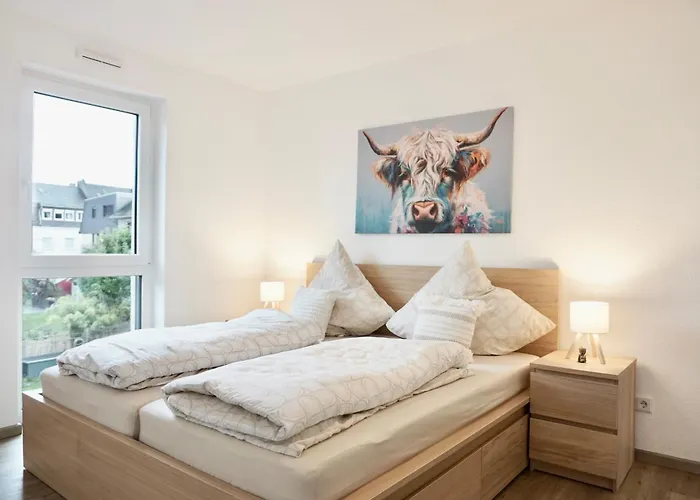 Apartment Gemütliches 1 Schlafzimmer Mit Balkon&privatem Stellplatz Für Bis Zu 4 Personen Unmittelbar An Der Mosel *